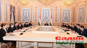 Дар Шӯрои маҷлиси Миллии Маҷлиси Олии Ҷумҳурии Тоҷикистон