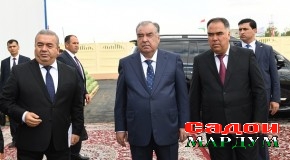 Ифтитоҳи сардхонаи муосир ва боздид аз намоиши маҳсулоти кишоварзӣ дар ноҳияи Мастчоҳ аз ҷониби Пешвои миллат муҳтарам Эмомалӣ Раҳмон