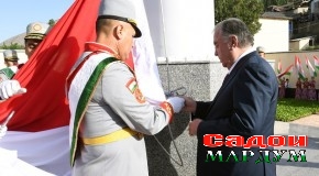 Ифтитоҳи майдони Парчами давлатӣ дар деҳоти Урметани ноҳияи Айнӣ аз ҷониби Пешвои миллат муҳтарам Эмомалӣ Раҳмон