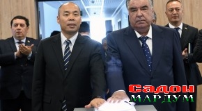 Ифтитоҳи корхонаи металлургии мисгудозӣ дар ҶДММ Корхонаи муштараки “Зарафшон” ва боздид аз намоиши маҳсулоти корхона аз ҷониби Пешвои миллат муҳтарам Эмомалӣ Раҳмон