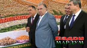 Ифтитоҳи парваришгоҳ дар ноҳияи Шаҳристон аз ҷониби Пешвои миллат муҳтарам Эмомалӣ Раҳмон
