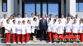 Ифтитоҳи Маркази ташхисӣ-табобатии “Садаф” дар шаҳри Хуҷанд