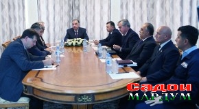 Мулоқоти Президенти Ҷумҳурии Тоҷикистон муҳтарам Эмомалӣ Раҳмон бо Директори генералии ширкати “Войт Ҳайдро” Герхард Сейрлинг
