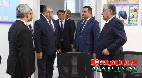 Ифтитоҳи бинои Ҳизби Халқии Демократии Тоҷикистон дар ноҳияи Дарвоз