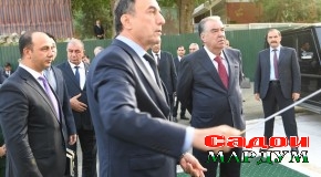 Сафари кории Президенти Ҷумҳурии Тоҷикистон муҳтарам Эмомалӣ Раҳмон ба ВМКБ ва боздид аз ҷараёни корҳои сохтмонӣ дар қитъаи роҳи “Қалъаи Хумб — Ванҷ, сарҳади маъмурии ноҳияи Рӯшон” дар ноҳияи Дарвоз
