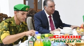 Президенти Ҷумҳурии Тоҷикистон муҳтарам Эмомалӣ Раҳмон дар ноҳияи Дарвоз дидбонгоҳи сарҳадии “Қалъаи Хумб”-ро фтитоҳ намуданд