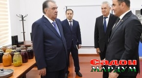 Президенти Ҷумҳурии Тоҷикистон муҳтарам Эмомалӣ Раҳмон дар маркази ноҳияи Ванҷ бинои Маркази эҷодии кӯдакон ва наврасонро ифтитоҳ карданд
