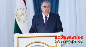 Cуханронии Президенти Ҷумҳурии Тоҷикистон муҳтарам Эмомалӣ Раҳмон дар мулоқот бо роҳбарон ва фаъолони ноҳияи Роштқалъа