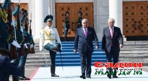 Анҷоми сафари кории Президенти Ҷумҳурии Тоҷикистон муҳтарам Эмомалӣ Раҳмон дар Ҷумҳурии Қазоқистон
