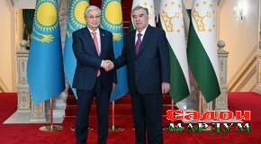 Мулоқоти Пешвои милат муҳтарам Эмомалӣ Раҳмон бо Президенти Ҷумҳурии Қазоқистон Қосим-Жомарт Токаев