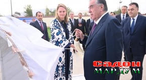 Ифтитоҳи зеристгоҳи барқии Восеъ, зеристгоҳи барқии Рӯдакӣ ва хатти интиколи барқ дар ноҳияи Восеъ аз ҷониби Пешвои миллат муҳтарам Эмомалӣ Раҳмон