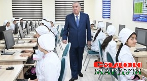 Президенти Ҷумҳурии Тоҷикистон муҳтарам Эмомалӣ Раҳмон Муассисаи ғайридавлатии таълимии ”Коллеҷи тиббии хусусӣ” дар ноҳияи Муъминободро мавриди баҳрабардорӣ қарор доданд