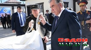 Ифтитоҳи Шуъбаи минтақавии мубориза бар зидди ҷиноятҳои муташаккили ВКД дар гуруҳи ноҳияҳои Ваҳдат аз ҷониби Пешвои миллат муҳтарам  Эмомалӣ Раҳмон