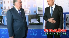 Шиносоии Президенти Ҷумҳурии Тоҷикистон муҳтарам Эмомалӣ Раҳмон аз  лоиҳаи сохтмони коргоҳи дӯзандагӣ ва ҳунаромӯзӣ дар шаҳри Ваҳдат