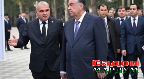 Шиносоии Пешвои миллат муҳтарам Эмомалӣ Раҳмо бо лоиҳаи муфассали банақшагирии ҷамоатҳои шаҳраку деҳоти ноҳияи Рӯдакӣ