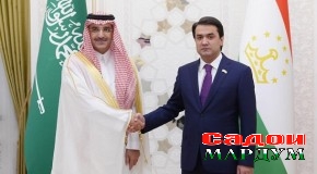Мулоқоти Рустами Эмомалӣ бо Султон ибни Абдурраҳмон Ал-Маршад