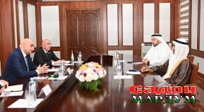 Вохӯрии Маҳмадтоир Зокирзода бо Аҳмад Ибни Муҳаммад Ал-Ҷарван