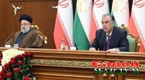 Суханронии Пешвои миллат муҳтарам Эмомалӣ Раҳмон дар нишасти матбуотӣ пас аз музокирот бо Раиси Ҷумҳурии Исломии Эрон Сайид Иброҳим Раисӣ