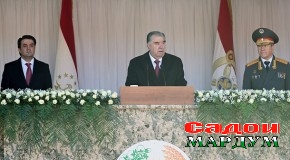 Суханронии Пешвои миллат муҳтарам Эмомалӣ Раҳмон ба муносибати Рӯзи милитсия дар қисми ҳарбии 3502-и Қӯшунҳои дохилии Вазорати корҳои дохилӣ