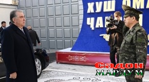 Ба истифода додани бинои нави шуъбаи шаҳрии Раёсати Кумитаи давлатии амнияти миллӣ дар вилояти Суғд