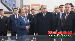 Ба истифода додани корхонаи коркарди шишаи ҶДММ “Шишакор” дар шаҳри Хуҷанд