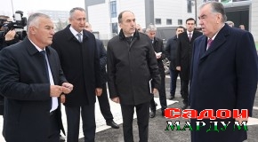 Ифтитоҳи бинои маъмурии КВД “Бохтарнақлиётхизматрасон” ва муаррифии Лоиҳаи “Рушди нақлиёти ҷамъиятии вилояти Хатлон” аз ҷониби Пешвои миллат муҳтарам Эмомалӣ Раҳмон