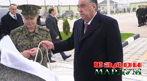 Ифтитоҳи Бинои воҳиди таъиноти махсуси зиддитеррористии “Алфа”-и Раёсати Кумитаи давлатии амнияти миллӣ дар вилояти Хатлон аз ҷониби Пешвои миллат муҳтарам Эмомалӣ Раҳмон