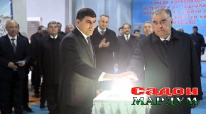 Ифтитоҳи корхонаи коркарди пахта дар ноҳияи Кӯшониён аз ҷониби Пешвои миллат муҳтарам Эмомалӣ Раҳмон