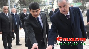 Ифтитоҳи Корхонаи нассоҷӣ дар ноҳияи Вахш аз ҷониби Пешвои миллат муҳтарам Эмомалӣ Раҳмон