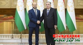Мулоқоти Пешвои миллат муҳтарам Эмомалӣ Раҳмон бо Директори генералии Хазинаи ОПЕК оид ба рушди байналмилалӣ доктор Абдулҳамид Алхалифа