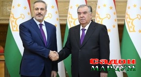Мулоқоти Эмомалӣ Раҳмон бо Ҳақан Фидан