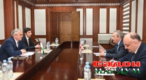 Мулоқоти Саидмурод Фаттоҳзода бо Гиорги Чхеидзе