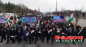 Раҳпаймоӣ бо ҷонибдорӣ аз пешниҳоди Рустами Эмомалӣ