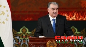 Суханронии Президенти Ҷумҳурии Тоҷикистон муҳтарам Эмомалӣ Раҳмон дар мулоқот бо фаъолон, намояндагони ҷомеа ва ходимони дини кишвар