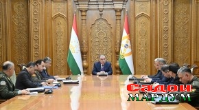 Ҷаласаи Шурои амнияти Ҷумҳурии Тоҷикистон