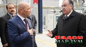 Сафари кории Пешвои миллат ба вилояти Суғд
