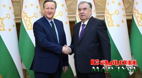 Мулоқоти Эмомалӣ Раҳмон бо Дэвид Кэмерон