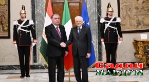 Сафари расмии Пешвои миллат ба Ҷумҳурии Италия ва Ватикан