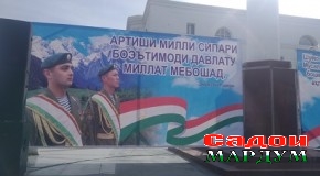 Деваштич зиёда аз 100 нафар ҷавонон ихтиёрӣ ба хизмати Ватан рафтанд (сурат дорад)
