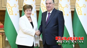 Мулоқот бо Директори идории Хазинаи байналмилалии асъор (ХБА) хонум Кристалина Георгиева