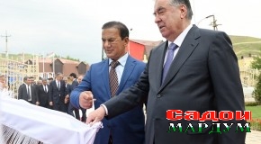Ба истифода додани гулгашт ва майдони Парчами давлатӣ дар маркази деҳаи Ғарғараи ноҳияи Данғара аз ҷониби Пешвои миллат муҳтарам Эмомалӣ Раҳмон