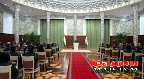 Тақдими мукофотҳои давлатӣ ва рутбаҳои ҳарбӣ ба муносибати 30-солагии таъсисёбии Қӯшунҳои сарҳадии Ҷумҳурии Тоҷикистон