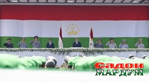 Иштирок дар паради ҳарбӣ бахшида ба 30-солагии Қӯшунҳои сарҳадӣ ва шиносоӣ бо фаъолияти марзбонони Ватан