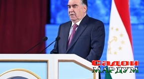 Суханронии Пешвои миллат муҳтарам Эмомалӣ Раҳмон ба ифтихори 30-юмин солгарди рӯзи таъсисёбии Қӯшунҳои сарҳадӣ
