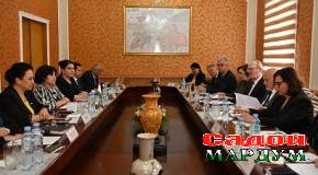 Мулоқоти Насиба Содиқӣ бо ҳайати парлумони Олмон