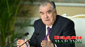Суханронии Пешвои миллат муҳтарам Эмомалӣ Раҳмон дар ҷаласаи Шӯрои миллии рушд