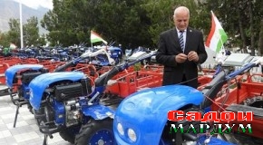 Хоҷагиҳои деҳқонӣ соҳиби техникаву таҷҳизоти нав шуданд