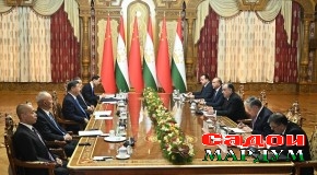 Мулоқоту музокироти сатҳи олии Тоҷикистону Чин