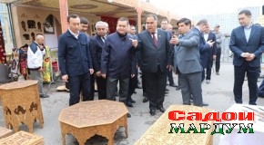 Намоиши маҳсулоти кишоварзӣ дар Остона