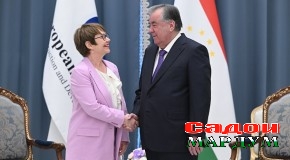 Мулоқот бо Президенти Бонки аврупоии таҷдид ва рушд хонум Одил  Рено-Бассо